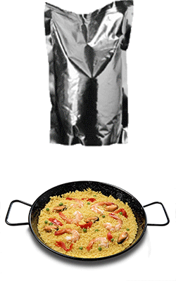 Paella and risotto kits in Doy-Packs